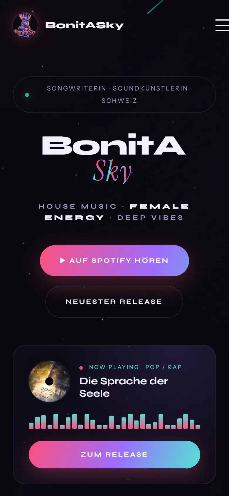 BonitASky — Handy-Ansicht